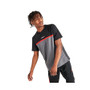 For Men's Active Classic Linear T-Shirts Black Red Size S Breathable Loose Fit 220 Grams Fabric Weight Solid Graphic