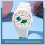 SANDA Top Luxury Men's Quartz Watches Waterproof Men Military Sport Watch Relogio Masculino Dual Display LED Digital Wristwatch