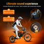 HillMiles MilePop Electric Dirt Bike Teens Adults, 2000W 48V E-Bike with Dual Suspension, Hydraulic Brakes, Off-Road Tires