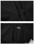 Spring Autumn Men's Casual Black Outdoor Diagonal Zipper Charge Jacket Trendy Hoodie Large 200kg 12XL Waterproof Jacket