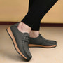 Men Business Formal Flats Luxury Brand Men's Casual Shoes Classic Handmade Man Oxford Shoes Genuine Leather Wedding Dress Shoes