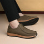 Men Business Formal Flats Luxury Brand Men's Casual Shoes Classic Handmade Man Oxford Shoes Genuine Leather Wedding Dress Shoes