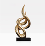 Luxury High-end Resin Electroplating Art Sculpture Decoration Home Room Statue Ornaments Office Hotel Lobby Furnishing Crafts