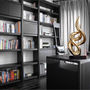 Luxury High-end Resin Electroplating Art Sculpture Decoration Home Room Statue Ornaments Office Hotel Lobby Furnishing Crafts