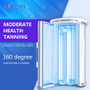 2025 Blue Led Tanning Bed Infrared Spa Capsule Slimming Machine UV Light Lamp Home Tanning Bed UVB Blue LED Light Spa Machine