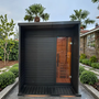 Professional-Grade Home Spa: Handcrafted Panoramic Sauna in Hemlock/Red Cedar | Efficient Heating System | Wholesale Pricing