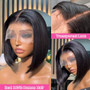 Straight Human Hair Wigs Human Hair 13X4 Lace Front Wig Human Hair 4X4 Lace Frontal Wigs for Women Pre Plucked Short Bob Wig