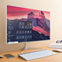 23.8/27/32-inch Desktop Computer Curved All-in-one Pc Core I7 I5 I3 Customizable logo Win11 All in One Computer Office Home Use