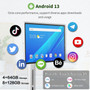 27" 32" Android 13 10 Points PCAP Home Entertainment Wireless Portable Smart TV Interactive Touch Mobile LCD Display