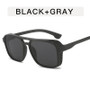Classic Steampunk Style Sunglasses Men Women Brand Designer Retro Square Sun Glasses Colorful Lens Vintage Eyewear UV400