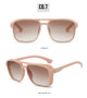 Classic Steampunk Style Sunglasses Men Women Brand Designer Retro Square Sun Glasses Colorful Lens Vintage Eyewear UV400
