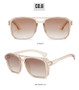 Classic Steampunk Style Sunglasses Men Women Brand Designer Retro Square Sun Glasses Colorful Lens Vintage Eyewear UV400