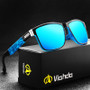 Viahda Brand Design Polarized Sunglasses Men Driving Shades Male Sun Glasses for Women Square Mirror Summer UV400 Oculos