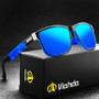 Viahda Brand Design Polarized Sunglasses Men Driving Shades Male Sun Glasses for Women Square Mirror Summer UV400 Oculos