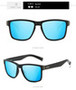 DUBERY Brand D518 Classic Sports Polarized Sun Glasses Men Women Wholesale Custom logo Square Lens SunGlasses
