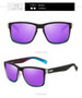 DUBERY Brand D518 Classic Sports Polarized Sun Glasses Men Women Wholesale Custom logo Square Lens SunGlasses
