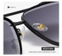 Square Sunglasses Men Metail Frame Glasses Resin Lens Male Sun Glasses Driving Travel Outdoor Eyewears Oculos De Sol UV400