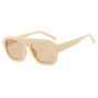 Fashion Luxury Women Men Punk Rectangle Sun Glasses Big Frame Square Sunglasses