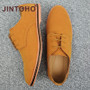 High Quality Big Size Men's Black Leather Flat Shoes Slip Resistant Rubber Sole Comfortable Leather Shoes