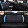 Black Blue Car Seat Cover 5Seat Leather Protection Cushion CT0008 Universal Seat Cover