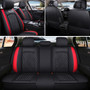 Black Red Car Seat Covers  5-Seats Protection Cushion Ct0008  Universal Seat Cover