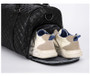 2024 New Fashion PU Sports Duffel Bag Waterproof Fitness Yoga Bag Zipper Men's Women's Portable Leisure Travel Bag Letter