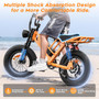 US Warehouse Electric Hybrid Bike Cheap  Electric Bike M7 20'' Fat Tire Electric Dirt Bike