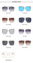 Gradient Color Sunglasses Men's Large Metal Frame Sunglasses Women