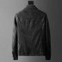 New Spring Autumn Casual Jackets Men Turn Down Collar Slim Fit England Style Deerskin Fleece Jacket Male Vintage Outwear Coats