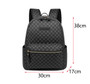 Fashion Luxury Men's Backpacks High Quality Large Capacity Computer Bag Waterproof PU Shoulder Handbag Vintage Style School Bag