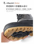 Plus Size 47 Outdoor Men Boots Winter Snow Boots for Men Training Work Boots Waterproof Slip-Resistant Keep Warm Winter Shoes