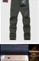 2024 Big Size Waterproof Pants Men Soft Shell Fleece Warm Trousers Male Outdoor Plus Large 9XL 4XL 8XL Work Winter Autumn Black