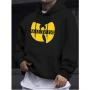 Hip Hop Années 90 Wu Clan T-tangs Hoodie Men Women's Casual Autumn Winter Vintage Hoodies Fleece Long Sleeve Hooded Sweatshirts