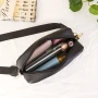 Minimalist Mini Fashionable Quilted Crossbody Bag Wallet, Trendy PU Shoulder Bag, WOMEN'S Casual Handbag and Mobile Phone Wallet
