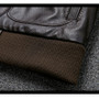 Air Force Flight Jacket Fur Collar Genuine Top Layer Cow Leather Jacket Men Black Brown Cow Coat Men's Winter Jacket 정품 가죽