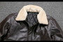Air Force Flight Jacket Fur Collar Genuine Top Layer Cow Leather Jacket Men Black Brown Cow Coat Men's Winter Jacket 정품 가죽