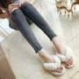 Autumn Winter Women Home Slippers Fashion Soft Furry Flats Slippers Faux Fur Women Warm Shoes Indoor Female Flip Flops WSH3747