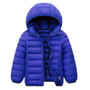 Kids Boy Lightweight Down Jacket Autumn Winter Coats Children Girl Warm Hooded Outerwear Teen Students Cotton Clothes 6-14 Years