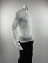New American Hollow Out Men T-shirt Trendy Sexy Mesh Solid Color Long Sleeve Tees  Transparent Stage Clothing Fitness Tops S-3XL