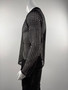 New American Hollow Out Men T-shirt Trendy Sexy Mesh Solid Color Long Sleeve Tees  Transparent Stage Clothing Fitness Tops S-3XL