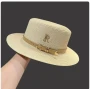 new Summer Hats for Women Wide Brim Casual Beach Sun Hat Women Summer Straw Hat Sunscreen Block UV Protection Panama Bow Cap
