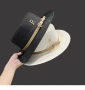 new Summer Hats for Women Wide Brim Casual Beach Sun Hat Women Summer Straw Hat Sunscreen Block UV Protection Panama Bow Cap