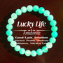 Handcrafted 8Mm Blue Tianhe Stone Bracelet From Naturalism, Perfect for Daily Wear by Both Men and Women. This Lucky Charm Is a