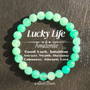 Handcrafted 8Mm Blue Tianhe Stone Bracelet From Naturalism, Perfect for Daily Wear by Both Men and Women. This Lucky Charm Is a