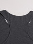 Men's Summer O-neck loose stripe gym Tank top Men Fitness sleeveless pullover Sports Undershirt Elasticity casual vest men tops
