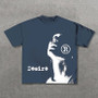 Vintage Desire Graphic Print 100% Cotton T-Shirt Men Y2K Summer Short Sleeves Vintage Oversize Tshirt Streetwear Women Tops