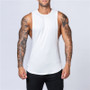Men Cotton Sleeveless Shirt Casual Gym Tank Top Man Quick Dry Fitness Basketball Vest Bodybuilding Running t-Shirt Man Clothing