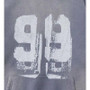 PFNW 2025 Spring High Street Vintage Washed Digital Padded Hooded Sweatshirt Men's American Loose Oversized Pullover Top 28W5695