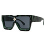47555 Millionaire Diamond Flower Sunglasses Men Women Fashion Brand Designer Sunshade Uv400 Retro Glasses