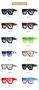 47555 Millionaire Diamond Flower Sunglasses Men Women Fashion Brand Designer Sunshade Uv400 Retro Glasses